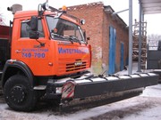 Пластина армированная для снегоуборочной техники