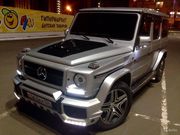 Накладка бампера Гелендваген Brabus WS с домиком			