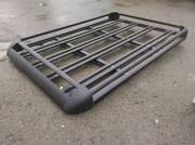 Багажник универсальный черный (корзина) на крышу 120х95 см (№072) 