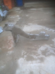 Лонжерон передний левый Хендай Элантра.