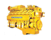 Запчасти на двигателя Komatsu 6D114E,  6D102
