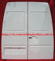 двери ЗАДНИЕ Мерседес Спринтер, СТЕКЛОПЛАСТИК