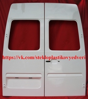 двери ЗАДНИЕ Фольксваген ЛТ, СТЕКЛОПЛАСТИК