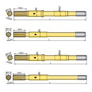 Хвостовик аналог Atlas Copco COP 2150,  COP 21